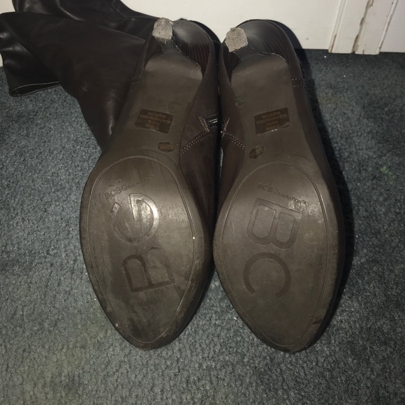 BCBGenerarion Ultra high brown platform boots - Picture 7 of 8